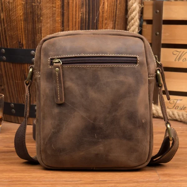 Men Shoulder Bag Retro Satchel MSG1788 - Image 4